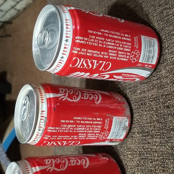 5 Olympic coke cans Rare - Picture 5 of 5